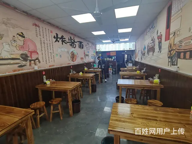 临街面馆杂酱面餐馆门面商铺生意转让 - 图片 2
