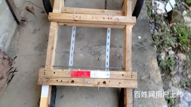 双轮车木质车架出售，适合摆地摊、拉重物等赚创业 - 图片 4