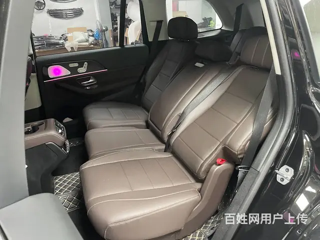 奔驰GLS450改装二排座椅角度倾斜和坐垫加厚垫平 - 图片 3