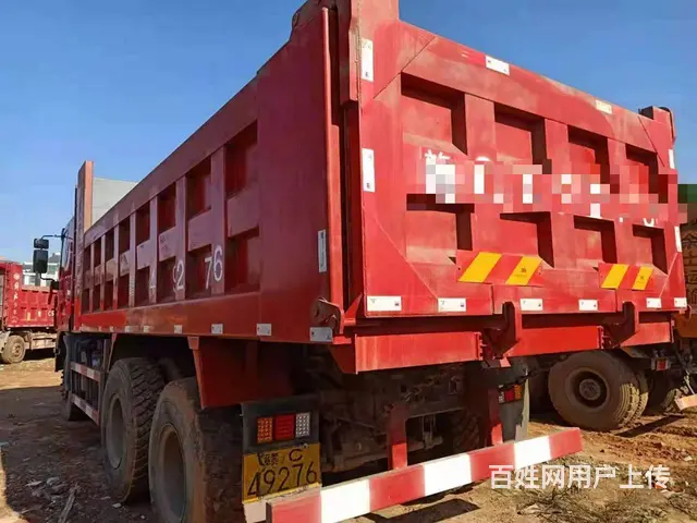 国四5米8货箱红岩金刚后八轮自卸车336马力 - 图片 4