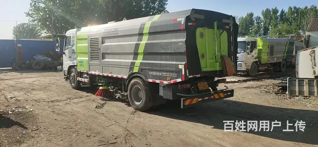 大型16吨清扫车二手高压洗扫车多功能扫路车吸尘车 - 图片 4