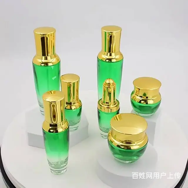护肤品玻璃瓶喷涂加工厂家 - 图片 1