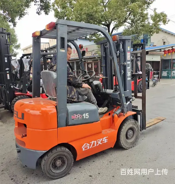 二手3吨叉车3.5吨合力柴油叉车3吨电动叉车保质保 - 图片 1