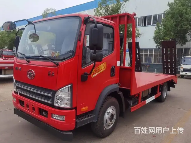 解放虎V黄牌挖掘机平板拖板车可拉12吨挖机可分期 - 图片 12