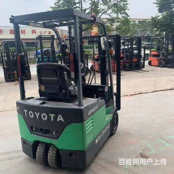丰田1.5吨三支点电动叉车，狭窄仓库电动二手叉车 - 图片 4