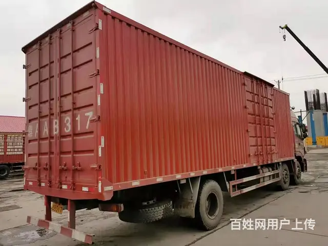 鹤岗欧曼ETX 九米六前四后​‌‌四箱式货车 - 图片 4