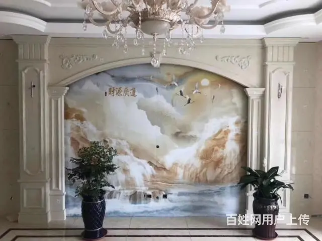 石材背景墙罗马柱 - 图片 11