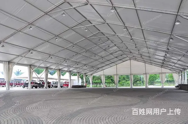 大型篷房厂家 车展活动帐篷 仓储库房临时大棚搭建 - 图片 2