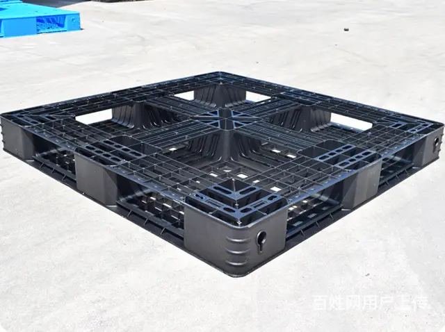 二手塑料托盘叉车栈板塑料地拍子注塑托盘 - 图片 8