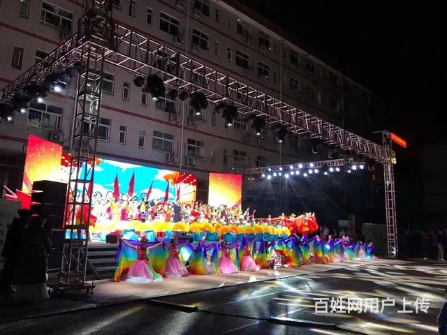 长沙舞台搭建、广告背景搭建、LED屏幕、音响出租 - 图片 1