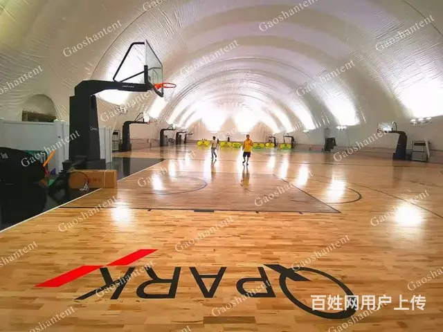 气膜篮球馆 充气膜冰球馆 大跨度膜结构体育馆搭建 - 图片 1