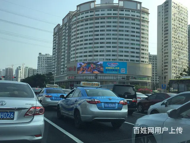 海口龙昆南特区报汇隆广场户外广告大型户外LED广告 - 图片