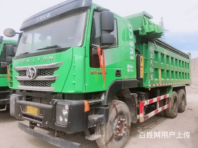 多台19年6月国五红岩杰狮后八轮自卸车390马力 - 图片 2