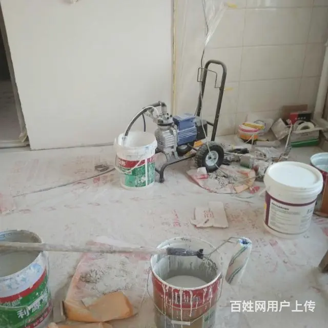 专业刮腻子喷刷乳胶漆，精做真石漆 - 图片 5