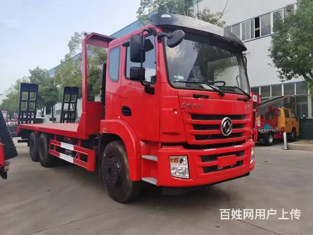 东风国六新款平板运输车来厂考察报销路费品牌齐全 - 图片 3