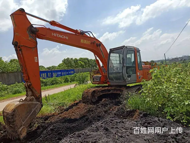 16年​进口日立120-6.整车原版油漆，车况免检 - 图片 1