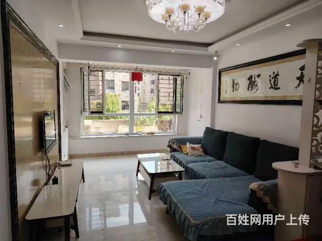 阳都城 二楼带大平台  南北通厅两室两厅供暖好 - 图片 1