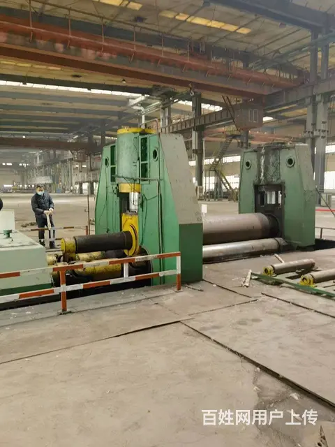 出售鄂重100x3米液压上辊卷板机 - 图片 4