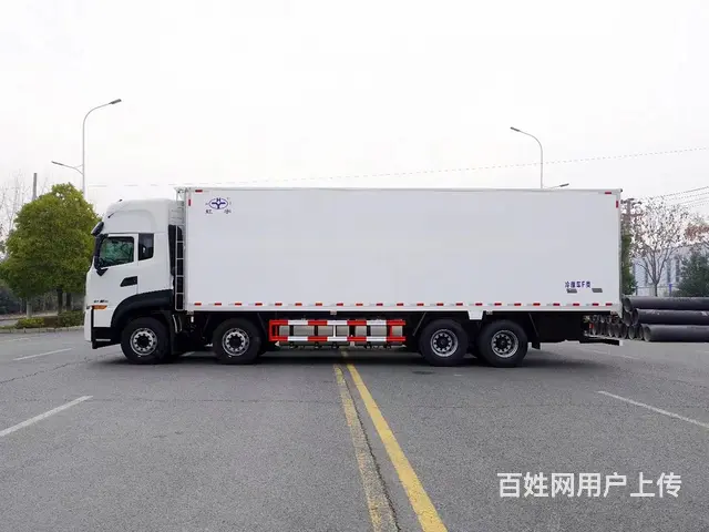 东风天龙前四后八9米6冷藏车冻品生鲜运输车支持按揭 - 图片 4