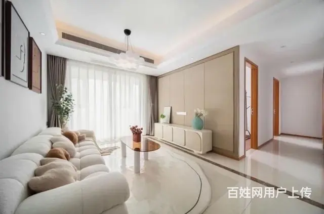 4号线武汉站杨春湖 东湖金茂府 华侨城 奶油风三房 - 图片 1