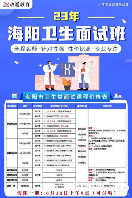 2023海阳卫生面试班哪家好 - 图片