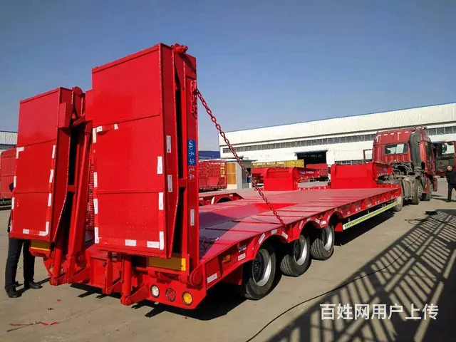 做最专业的大件运输半挂车 挖掘机运输专用车 - 图片 3