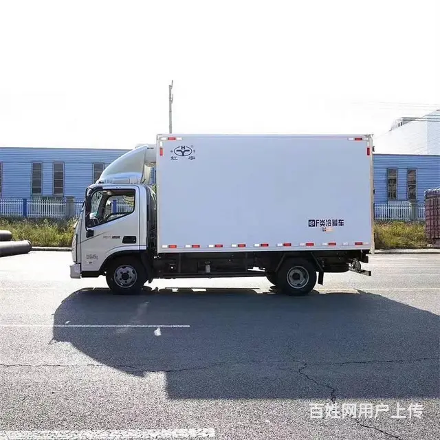 福田宽体国六新款4米2冷藏车分期付款利息抄底 - 图片 3