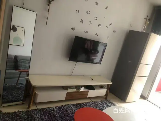 珠江 四中盛德新村 空调房 4楼50平一室一厅，精装修，有床 - 图片 3