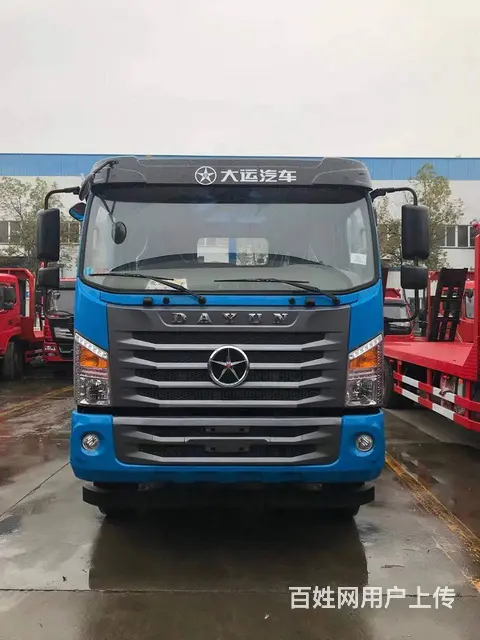 新款大运G6单桥平板车 拖15吨挖机平板拖车 厂家 - 图片 5