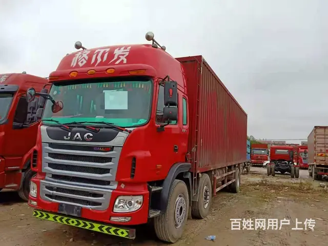 二手国五 江淮前四后四箱式货车245马力便宜卖 - 图片 2