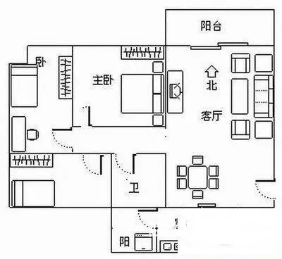 花园小区，家电齐全，近地铁，整租3房2卫 - 图片 6