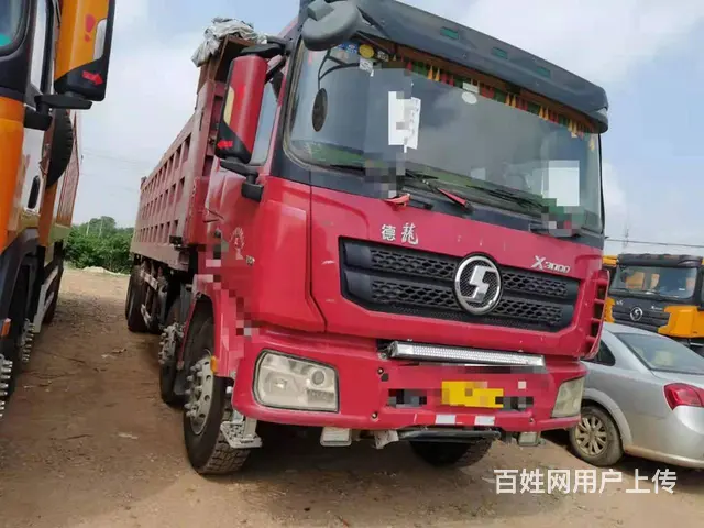 国五前四后八自卸车430马力8米6货厢德龙X300 - 图片 1