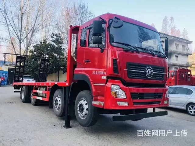 8*2轻量化提升桥挖机拖车 板长9米 - 图片 1