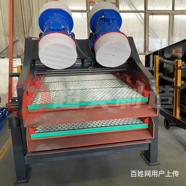 江西定制的脱水筛砂浆设备直线振动筛厂家 - 图片 3