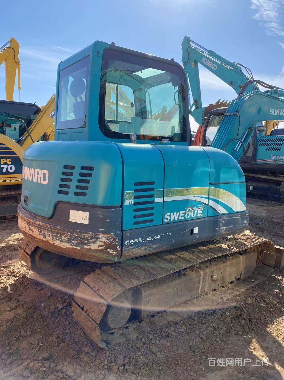 转让个人二手挖掘机山河50三大件质保一年包干活