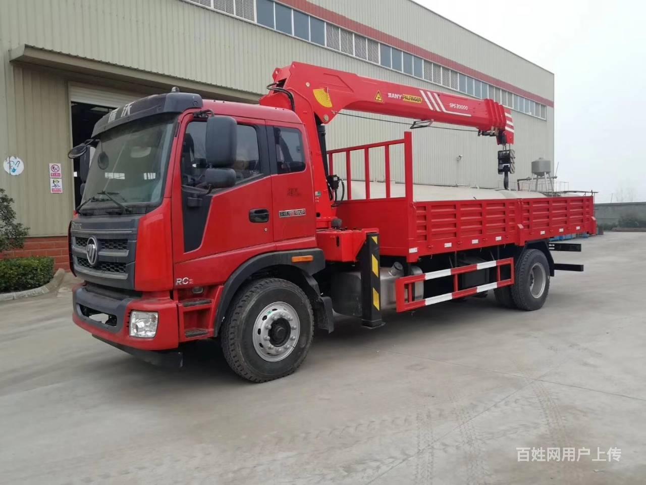 【图】- 福田随车吊国6包上户上牌可零首付购车 - 南京江宁江宁镇货车