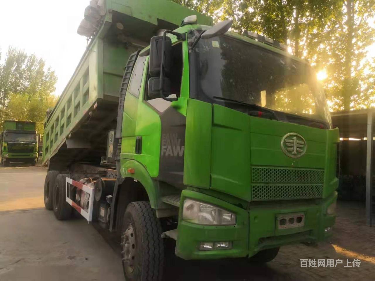 出售14年国四5米8解放j6二手后八轮自卸车