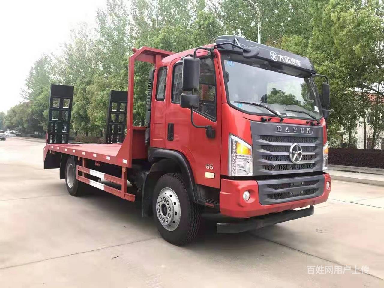 【图】- 大运黄牌平板车来电可看车 - 仙桃胡场货车 - 仙桃百姓网