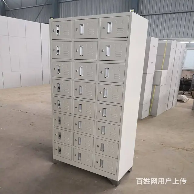 文件柜材料柜更衣柜铁皮柜多层柜带锁 - 图片 1