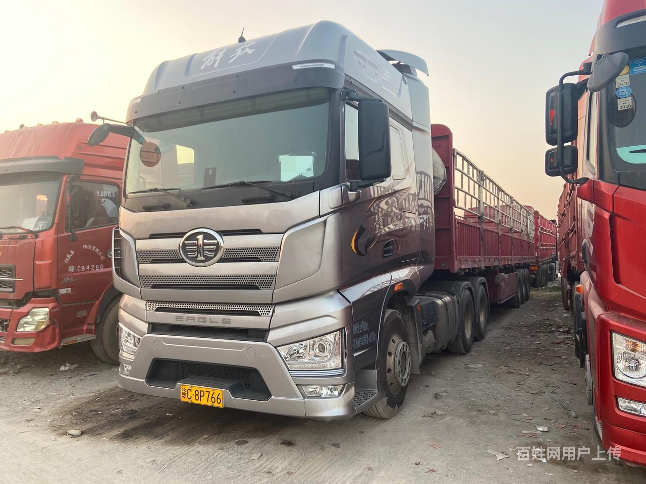 解放 天龙 欧曼半挂车转让 新车免息20万 可按揭