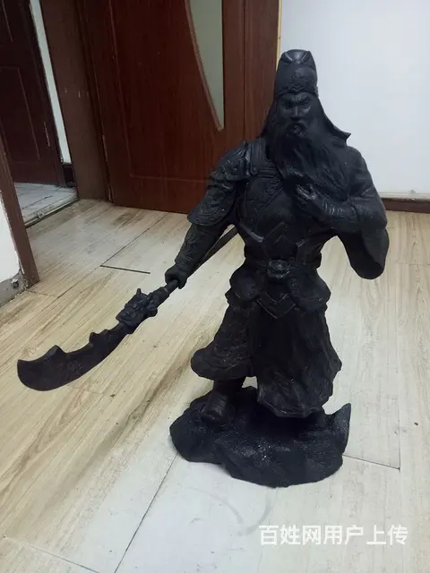 精品武财神关羽雕像 - 图片 1