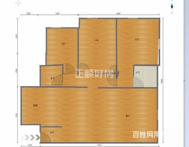南屏 湾仔口岸鸿景花园精装3房业主诚心出售。 - 图片 3