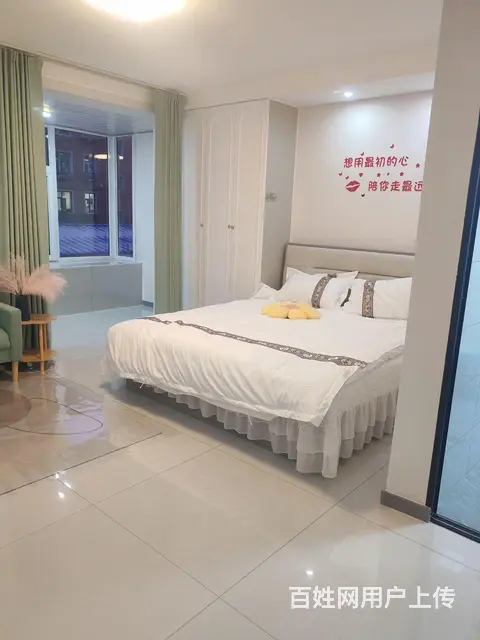 精装地热，干净温馨，一客一换，全程不见面。 - 图片 1
