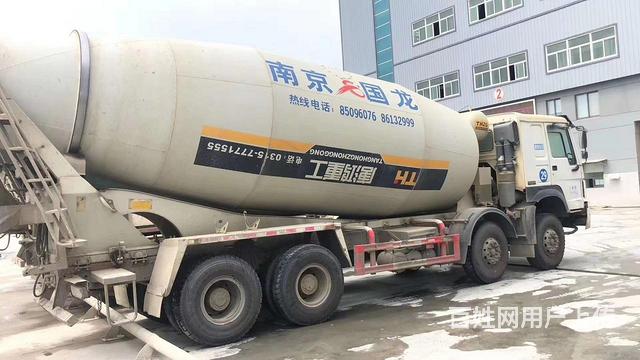 转让刚拿下5台16年大20拉22方豪沃宏达二手混凝土搅拌车 - 郑州中原