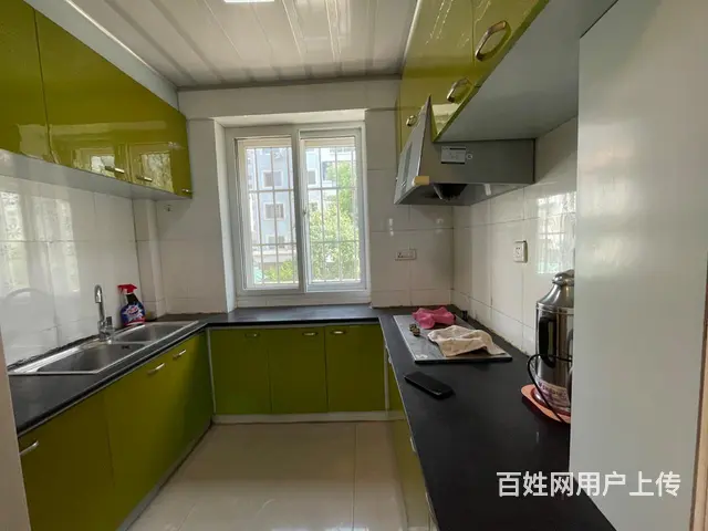 珠江路小学，四中学区，城南新苑车库上1楼91平，两室通厅格局 - 图片 6