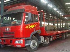 东风天龙前四后八平板运输车