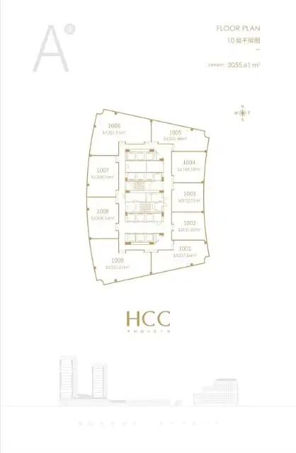 海口湾海景写字楼2000平出售 - 图片 6