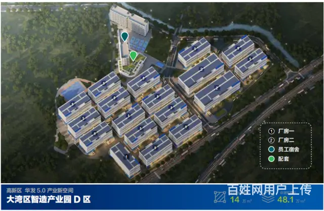 华发产业新空间-大湾区智造产业园D区/20元/月 - 图片