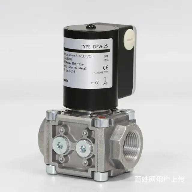 24Vdc快开阀DEVC225美德韦1寸燃气电磁阀 - 图片 1
