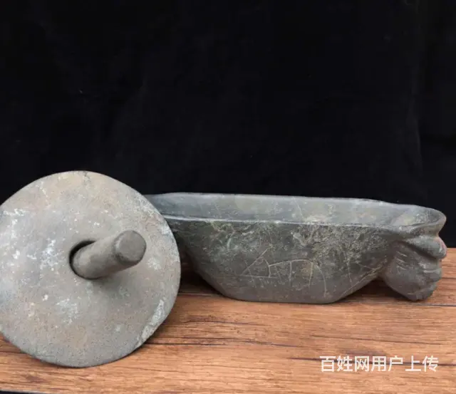 药碾#中医用具#古代医家必备#石制工具 - 图片 3
